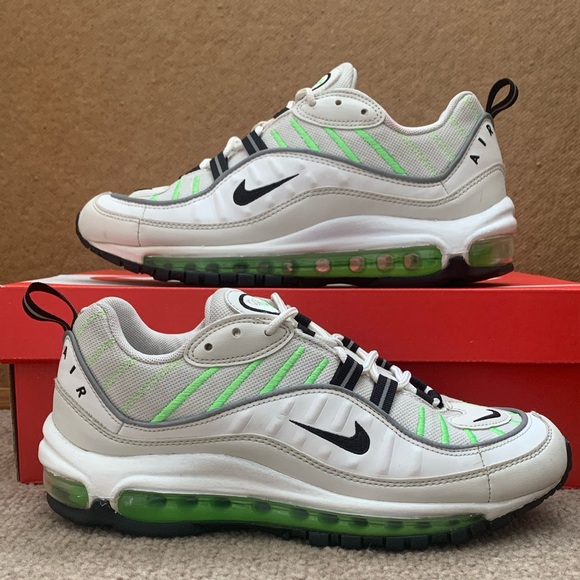 Nike Shoes - Nike Air Max 98 “Phantom Electric Green” - Size 8.5 (W)